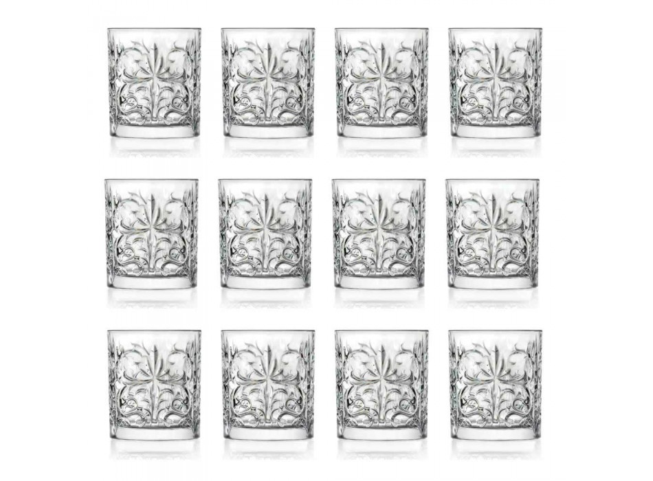 12 dvojitých staromódních sklenic v luxusním ekologickém křišťálu - Destino