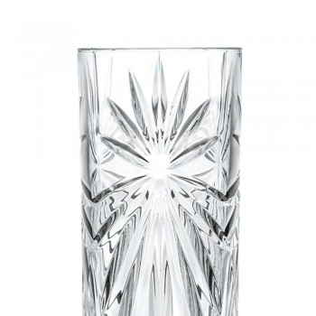 12 vysokých sklenic na koktejl Highball Tumbler v designu Eco Crystal - Daniele