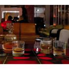 12 sklenic na vodu nebo whisky Vintage Design v zdobeném křišťálu - hmatové Viadurini