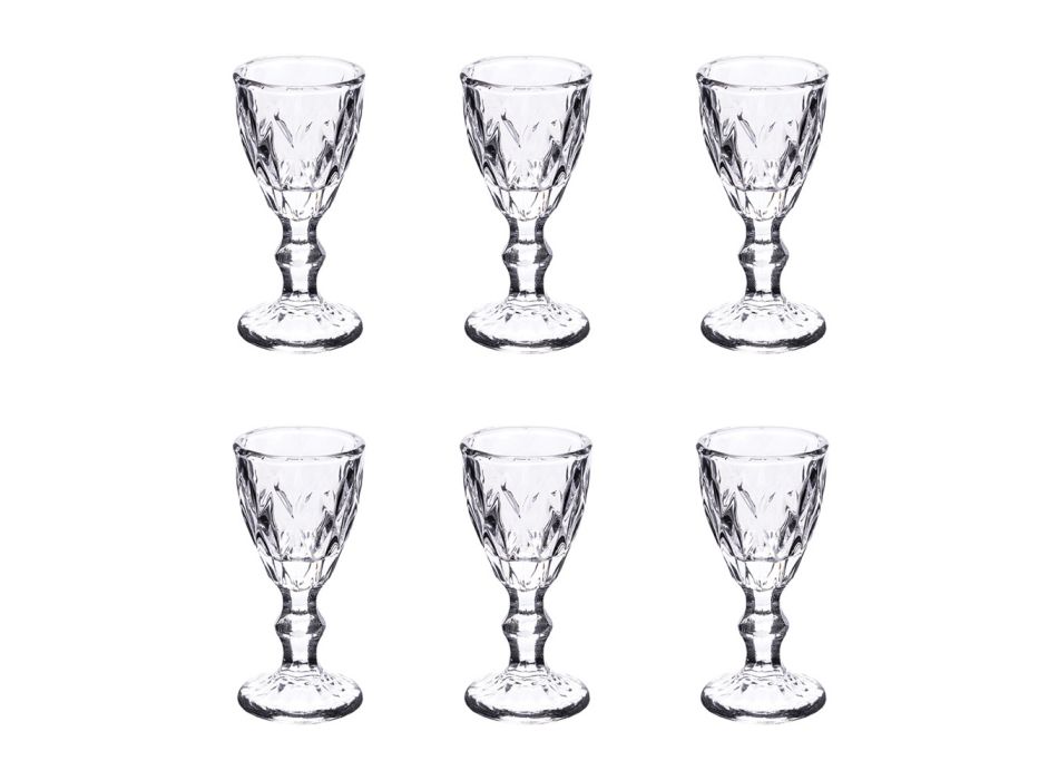 12 sklenic na likér 45 ml ve skle v různých odstínech nebo průhledné - Baylis Viadurini
