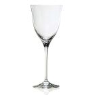 12 sklenic na bílé víno v ekologickém křišťálu Minimální luxusní design - hladký Viadurini