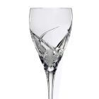 12 sklenic na bílé víno v luxusním ekologickém křišťálovém designu - Montecristo Viadurini