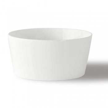 12 moderního designu bílá porcelánová zmrzlina nebo ovocné poháry - Egle