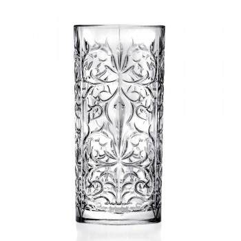 12 sklenice na vysoký pohár Highball s kalíškem nebo luxusní zdobená voda - osud