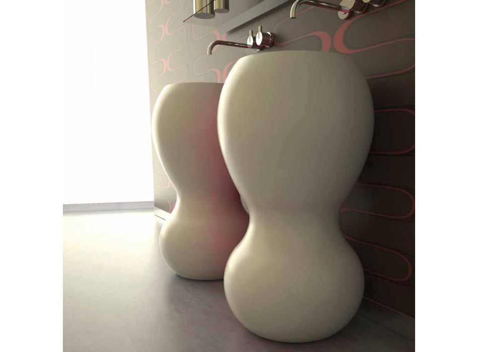 Ariel Koupelnové umyvadlo vyrobené v Itálii Viadurini