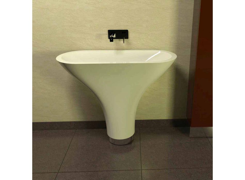 Design Plavecký koupelový umyvadlo vyrobený v Itálii Viadurini