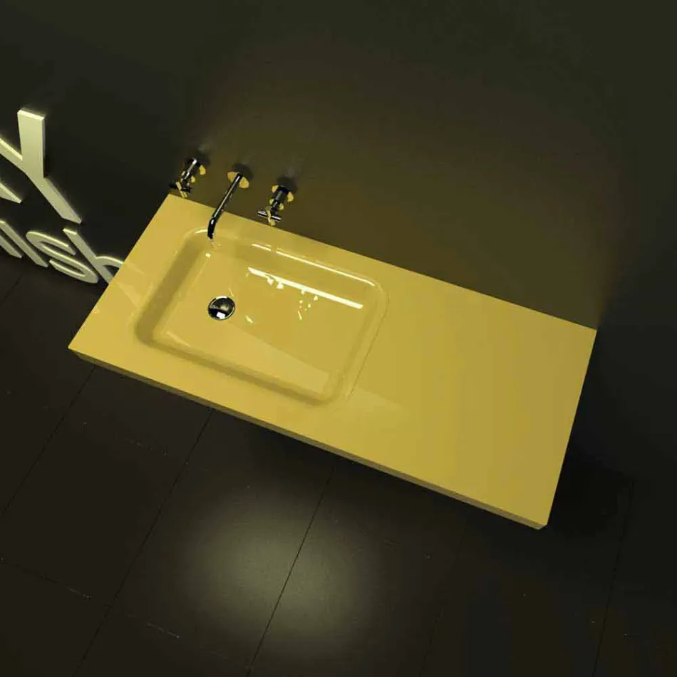 Koupelna Sink Saddled Vyrobeno v Itálii Viadurini