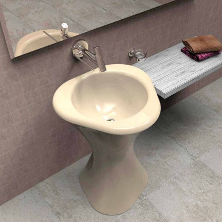 Koupelna Design Twister Umyvadlo Vyrobeno v Itálii Viadurini