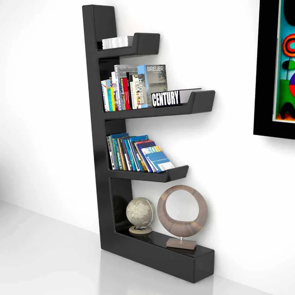 Design Austen Bookshelf Vyrobeno v Itálii Viadurini