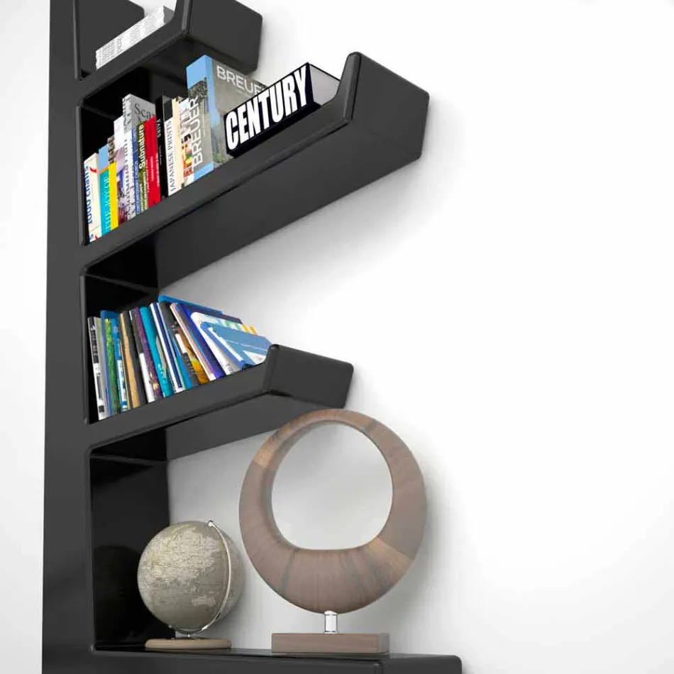 Design Austen Bookshelf Vyrobeno v Itálii Viadurini