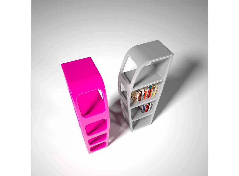 B-Side Moderní design Knihovna vyrobená v Itálii Viadurini
