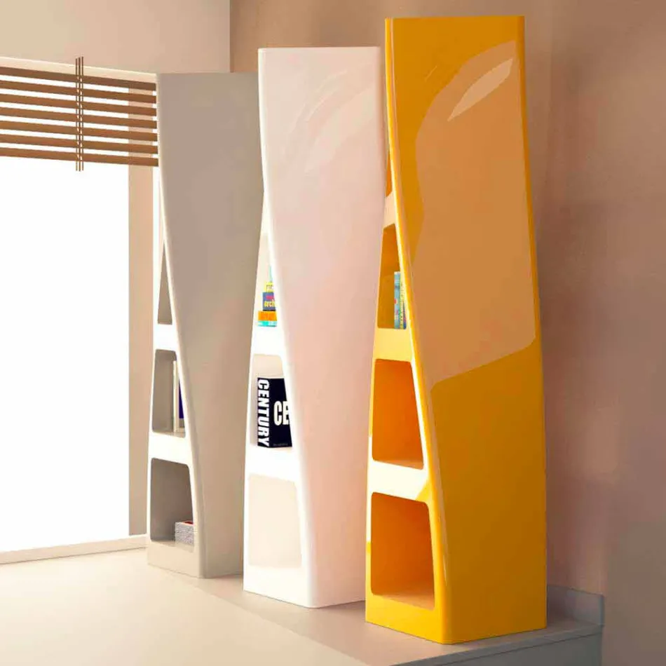 Moderní design Knihovna Collins Made in Italy Vyrobeno v Itálii Viadurini