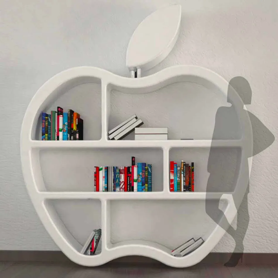 Moderní design Knihovna vyrobená v Itálii Viadurini