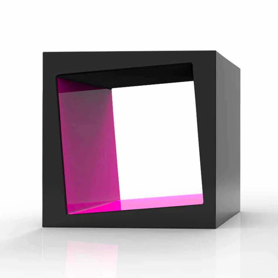 Polička moderní design Kubo Vyrobeno v Itálii Viadurini