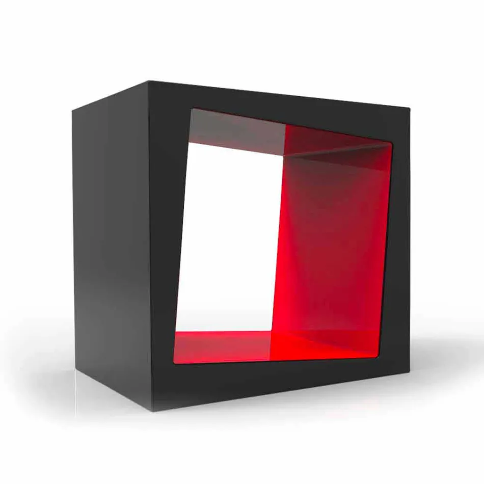 Polička moderní design Kubo Vyrobeno v Itálii Viadurini