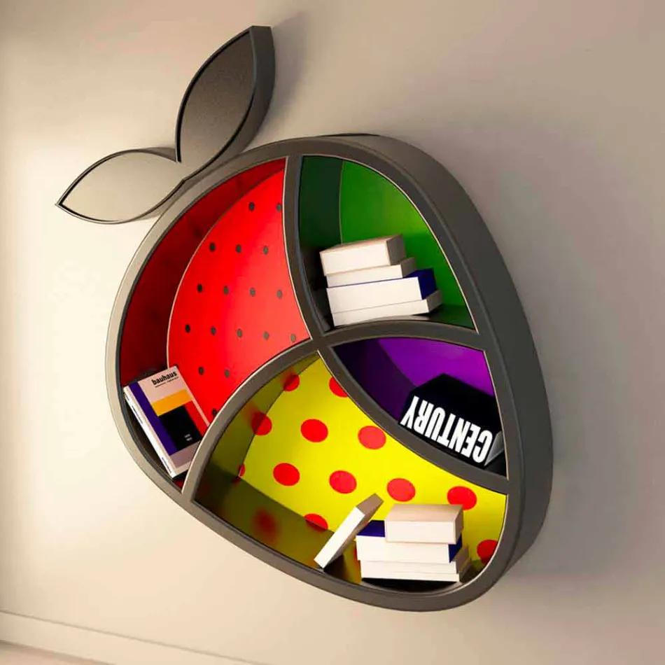 Design šálků Poppy kniha Vyrobeno v Itálii Viadurini