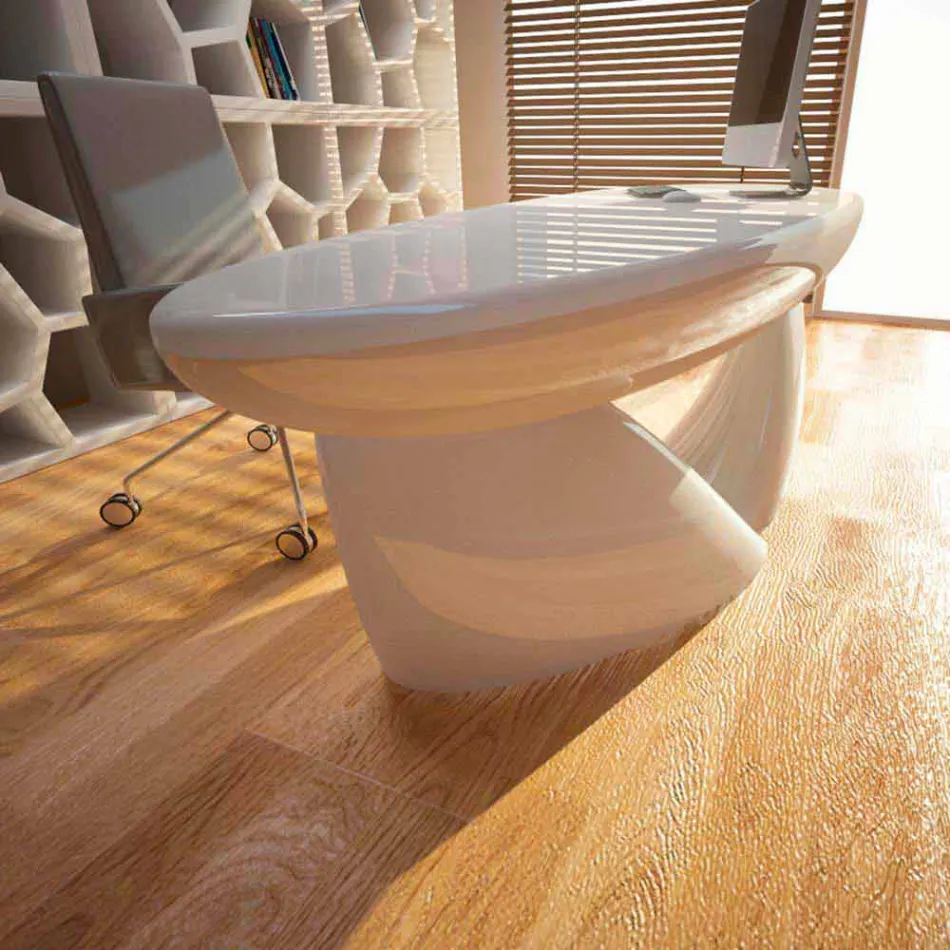 Sofstone Design kancelářský stůl vyrobený v Itálii Viadurini