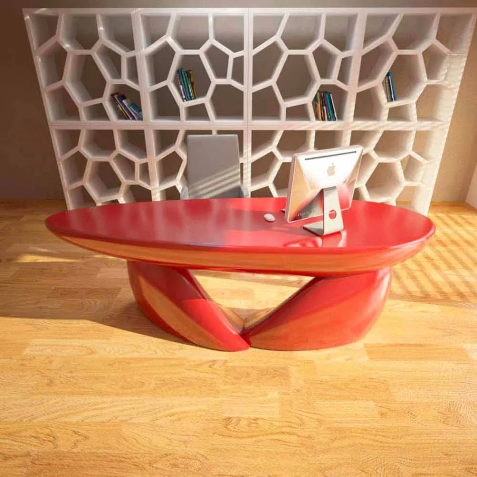 Sofstone Design kancelářský stůl vyrobený v Itálii Viadurini