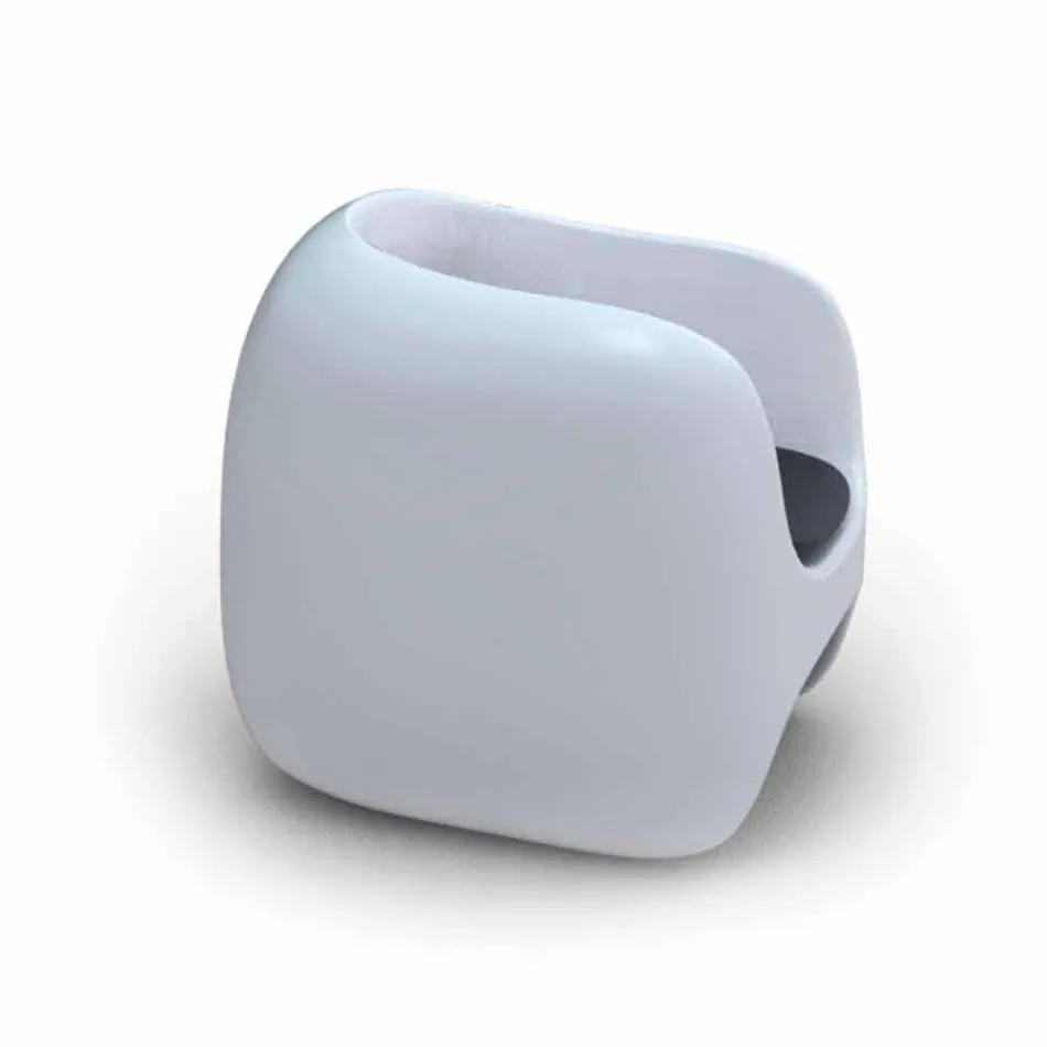 Moderní design křeslo Apple vyrobené v Itálii Viadurini