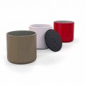 Design Button Pouf / Coffee Table Vyrobeno v Itálii