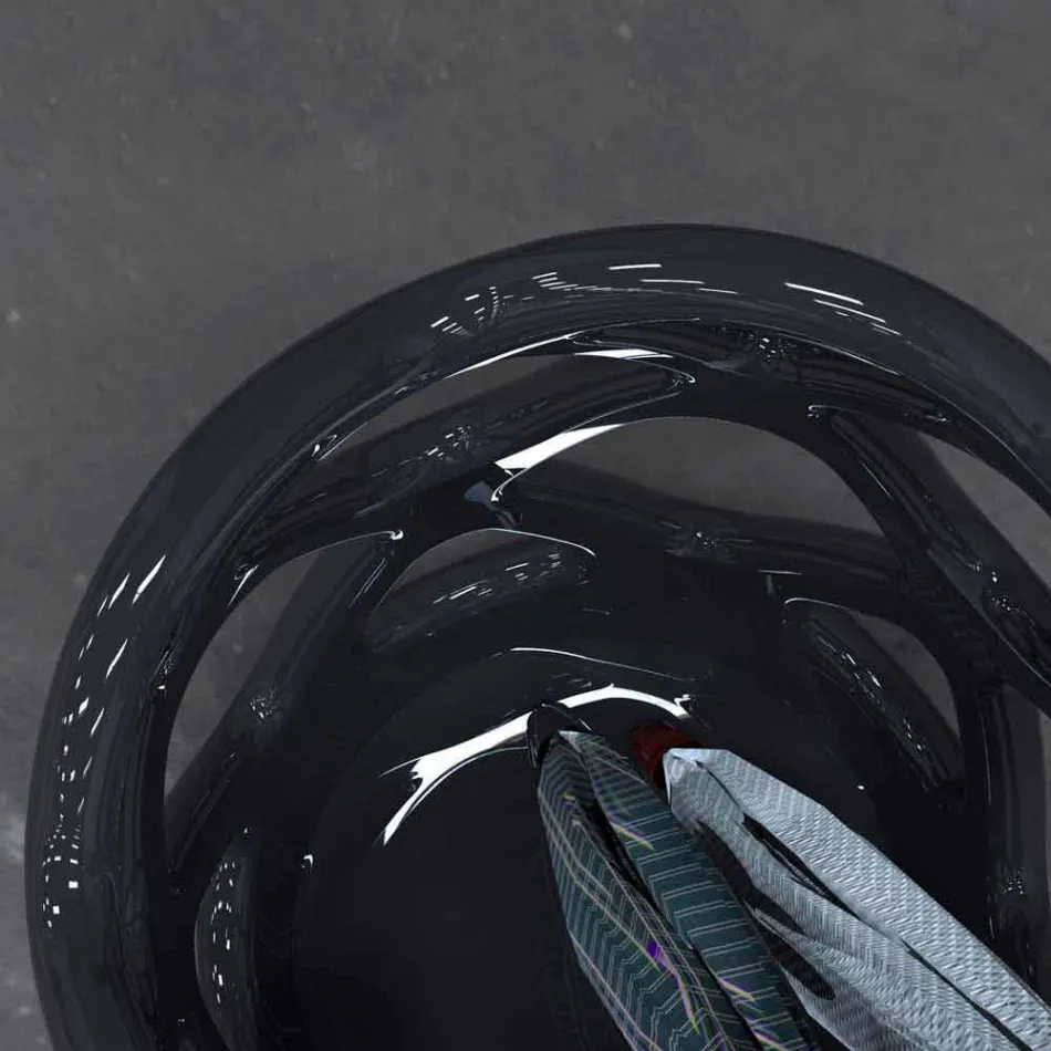 Stojan na deštníky Moderní design Coulee Vyrobeno v Itálii Viadurini