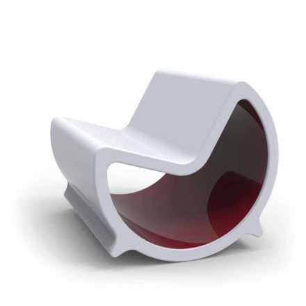 2 sedačky Houpací pohovka Design Moon Vyrobeno v Itálii Viadurini