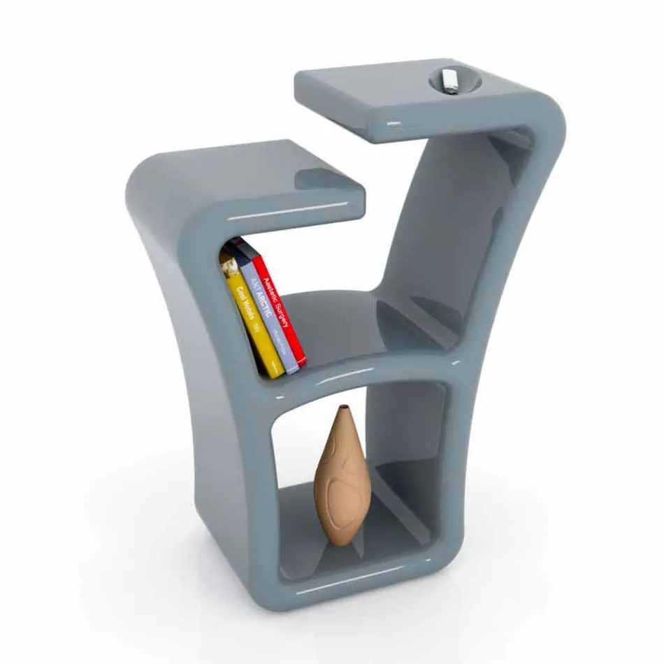 Multi Design Moderní dvoupatrová konzola vyrobená v Itálii Viadurini