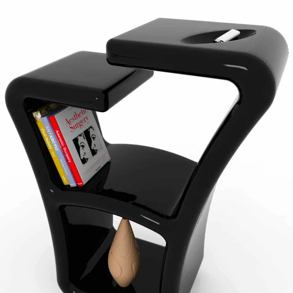 Multi Design Moderní dvoupatrová konzola vyrobená v Itálii Viadurini