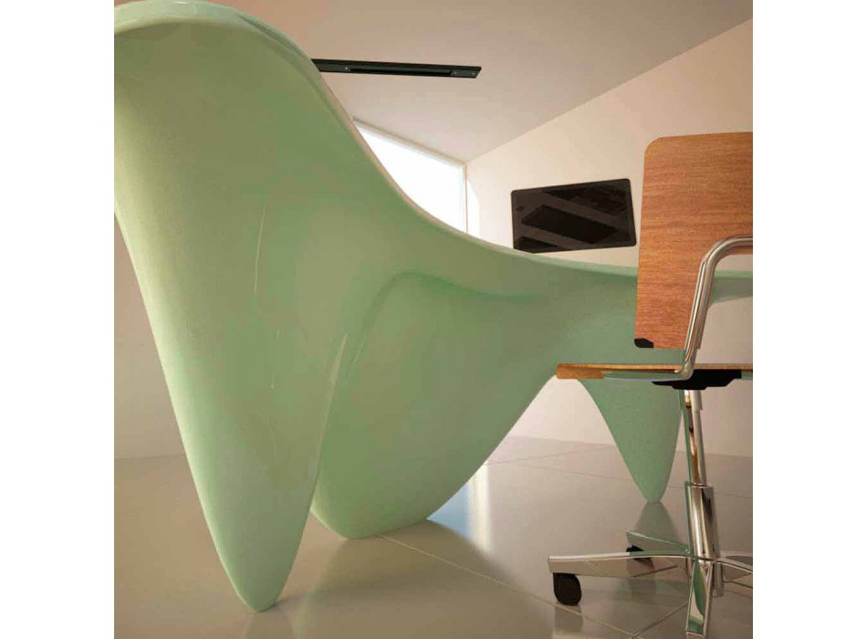 Sinuous Made in Itálie Kancelářský nábytek Desk Viadurini