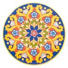18 porcelánových talířů s dekoracemi inspirovanými sluncem - Farbe Viadurini