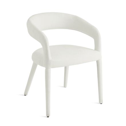 2 čalouněná křesla z látky bouclè s potaženým rámem - Domenica Viadurini