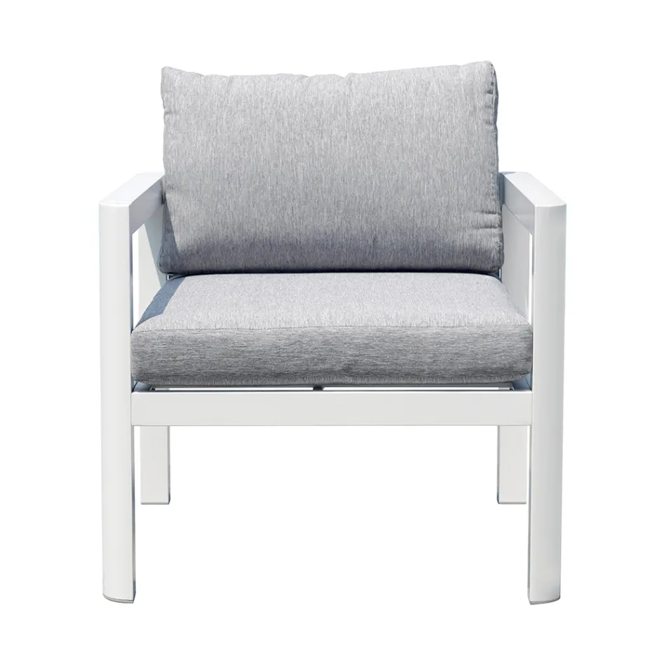 2 venkovní židle z hliníku a polyesteru - Mickey Mouse Viadurini