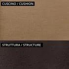 2 stohovatelná zahradní křesla z kovu a polštáře Made in Italy - Fontana Viadurini