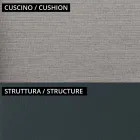 2 stohovatelná zahradní křesla z kovu a polštáře Made in Italy - Fontana Viadurini