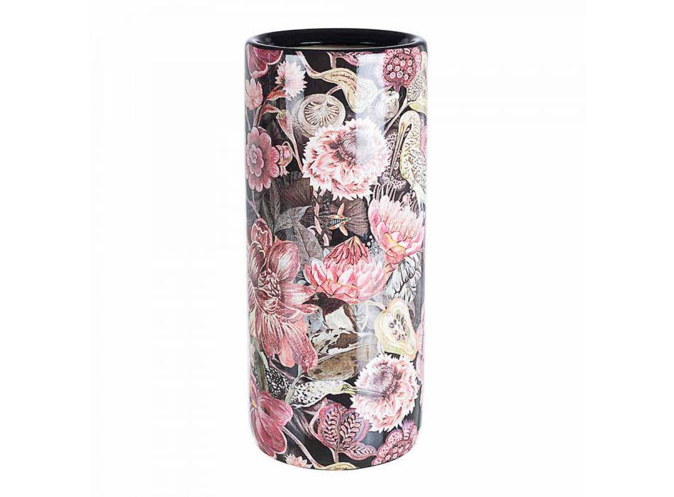 2 porcelánový stojánek na deštníky s obtiskem Homemotion Flower - Jolly Viadurini