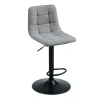 2 stoličky do obývacího pokoje s látkovým sedákem v různých barvách - Corrente Viadurini