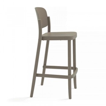 2 venkovní stohovatelné stoličky z polypropylenu Vyrobeno v Itálii - Calista