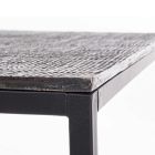 2 konferenční stolky z hliníku a lakované oceli Homemotion - Sereno Viadurini
