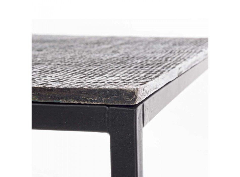 2 konferenční stolky z hliníku a lakované oceli Homemotion - Sereno Viadurini