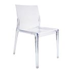 4 venkovní a vnitřní židle z polykarbonátu různých barev - mají Viadurini