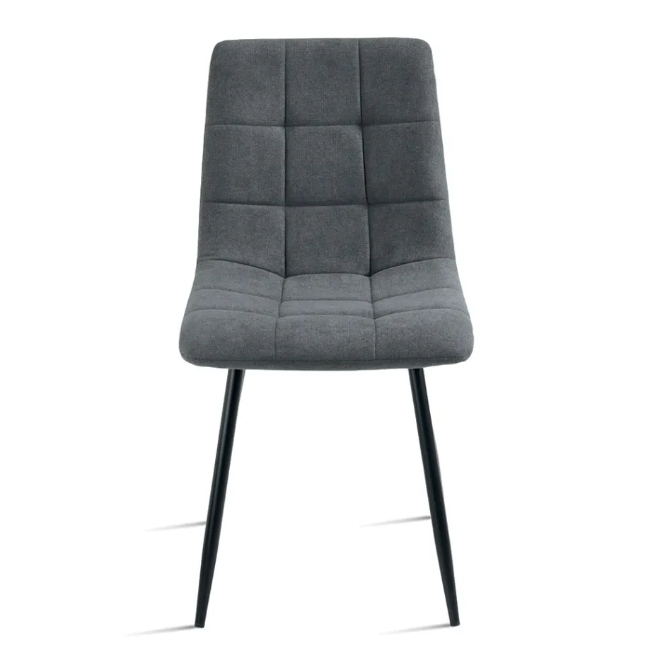 4 křesla do obývacího pokoje s látkovými sedáky v různých barvách - Aktuální Viadurini