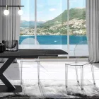 4 stohovatelné venkovní a vnitřní židle z polykarbonátu – koně Viadurini