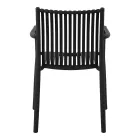 4 stohovatelné zahradní židle z UV odolného polypropylenu - Ondara Viadurini