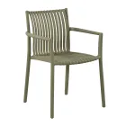 4 stohovatelné zahradní židle z UV odolného polypropylenu - Ondara Viadurini