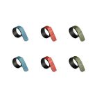 6 designových prstenů na ubrousky v nejrůznějších barvách vyrobené v Itálii - nočník Viadurini