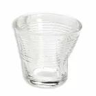 6 šálků kávy zmačkané sklenice v barevném designovém skle - Sarabi Viadurini