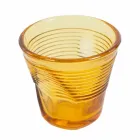 6 šálků kávy zmačkané sklenice v barevném designovém skle - Sarabi Viadurini