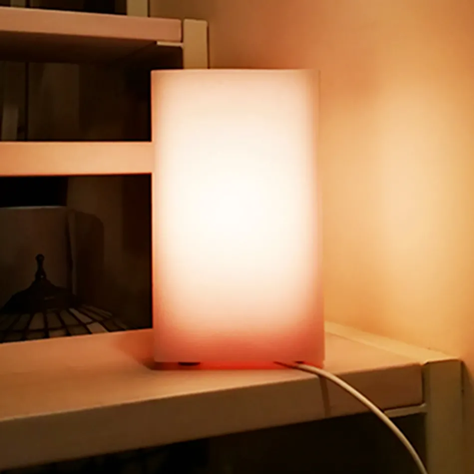 Válcové stínidlo z vonného vosku s efektem poškrábání Made in Italy - Donata Viadurini