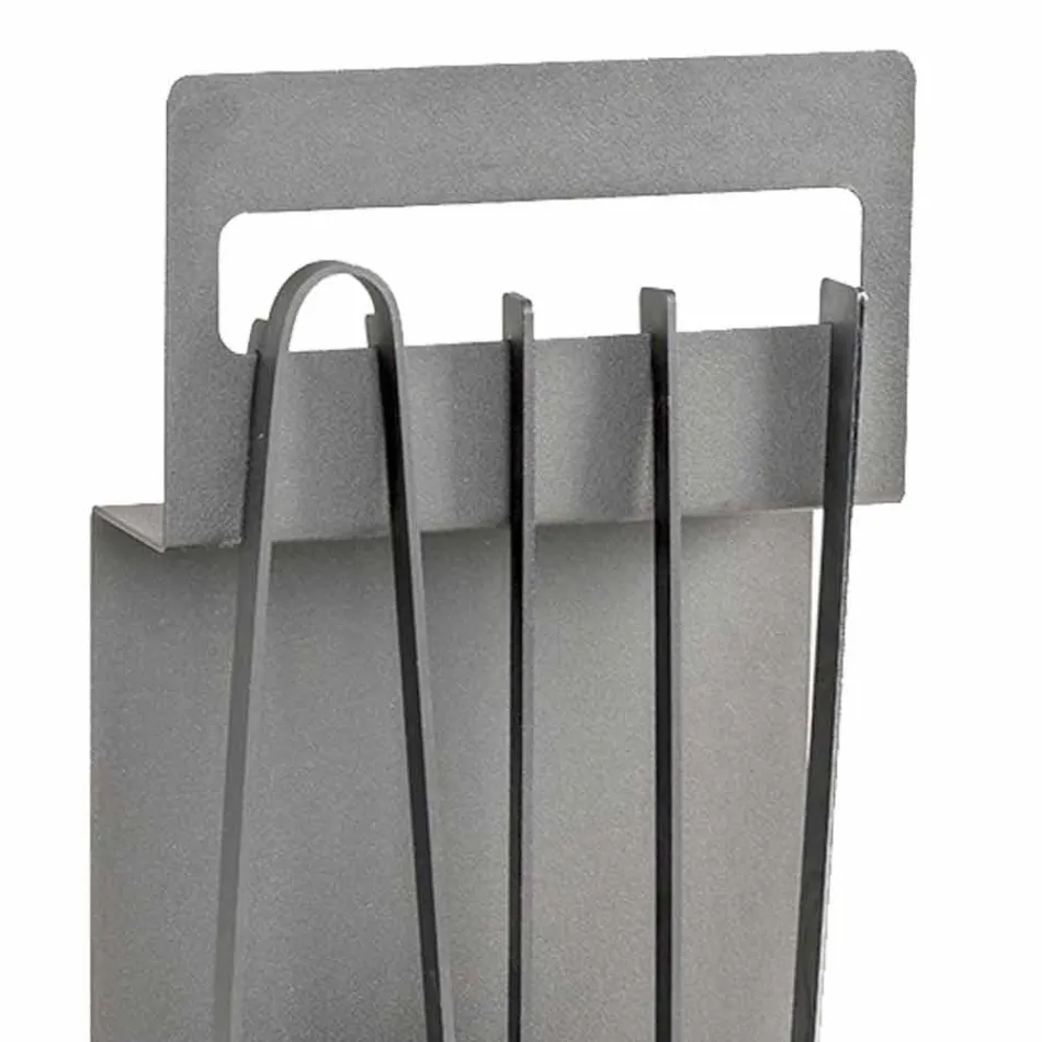 Krbové doplňky z barevné oceli vyrobené v Itálii 4 kusy - Rachel Viadurini