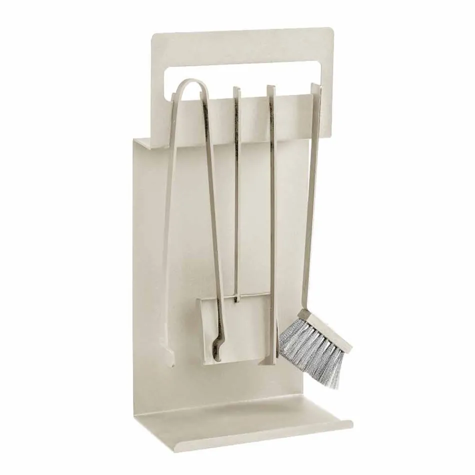 Krbové doplňky z barevné oceli vyrobené v Itálii 4 kusy - Rachel Viadurini